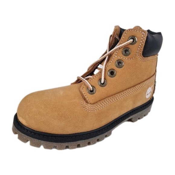 Timberland IN Fordham Little Kids Boots Wheat Outdoors Leather SZ 12 - Main Image